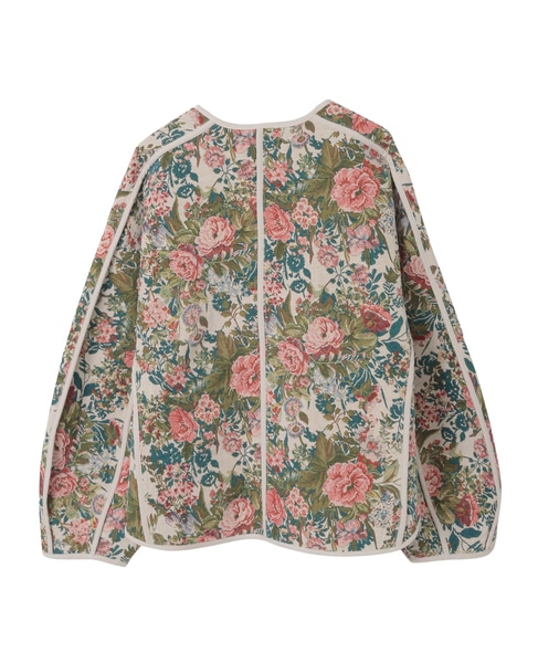 【LOURMARIN】ノーカラーゴブランジャケット 詳細画像 オフホワイト 5