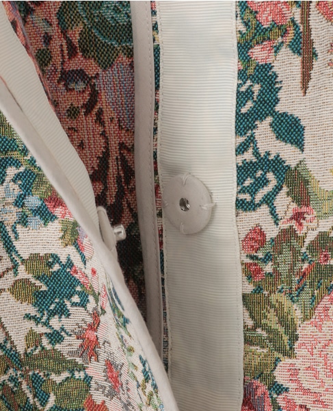 【LOURMARIN】ノーカラーゴブランジャケット 詳細画像 オフホワイト 9