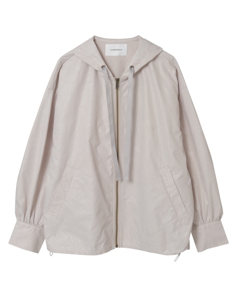 【LOURMARIN】裾ドロストフーディブルゾン 詳細画像 グレイッシュベージュ 11