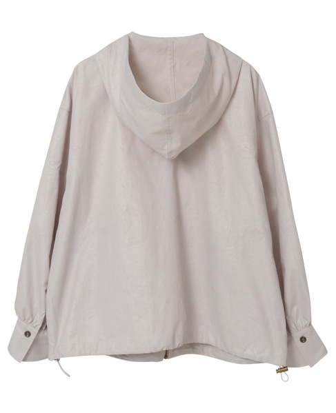 【LOURMARIN】裾ドロストフーディブルゾン 詳細画像 グレイッシュベージュ 12