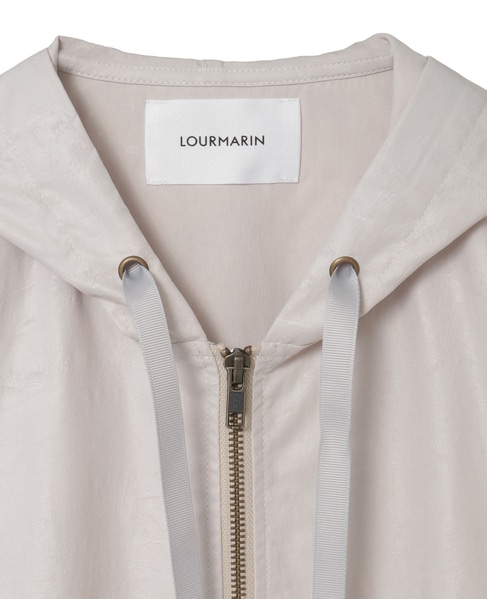 【LOURMARIN】裾ドロストフーディブルゾン 詳細画像 グレイッシュベージュ 13