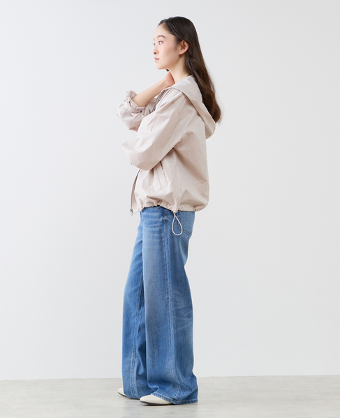 【LOURMARIN】裾ドロストフーディブルゾン 詳細画像 グレイッシュベージュ 4