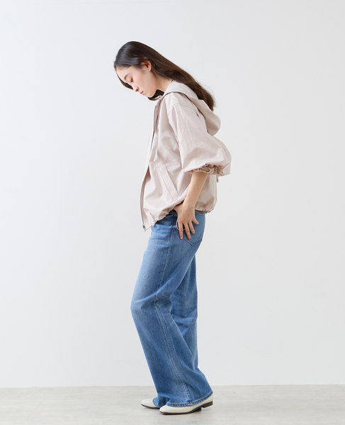 【LOURMARIN】裾ドロストフーディブルゾン 詳細画像 グレイッシュベージュ 5