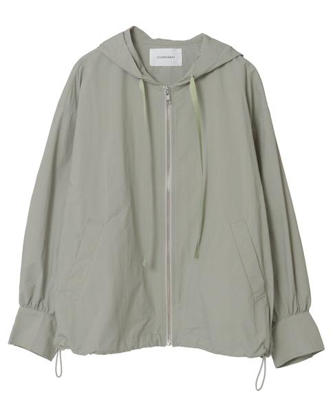 【LOURMARIN】裾ドロストフーディブルゾン 詳細画像 ミント 10