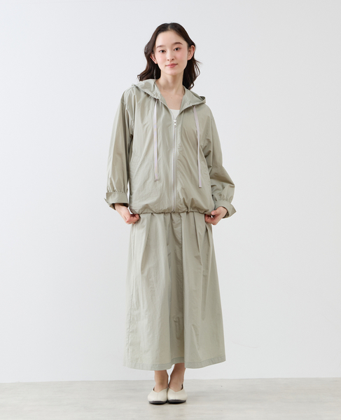 【LOURMARIN】裾ドロストフーディブルゾン 詳細画像 ミント 2