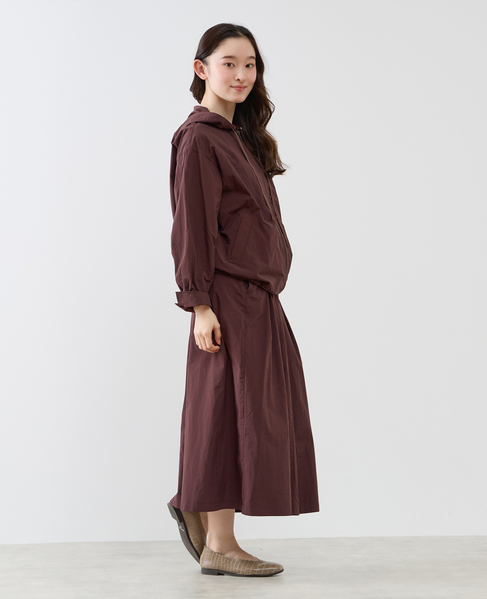 【LOURMARIN】裾ドロストフーディブルゾン 詳細画像 ブラウン 10