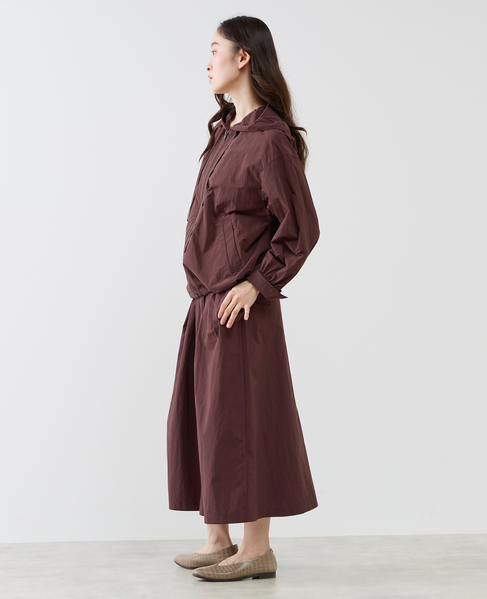 【LOURMARIN】裾ドロストフーディブルゾン 詳細画像 ブラウン 7