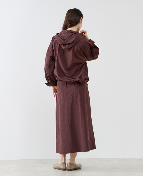 【LOURMARIN】裾ドロストフーディブルゾン 詳細画像 ブラウン 8