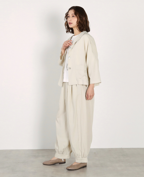 オープンカラージャケット 詳細画像 ライトベージュ 5