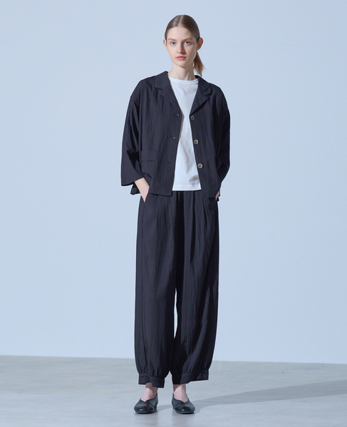 オープンカラージャケット 詳細画像 ブラック 2