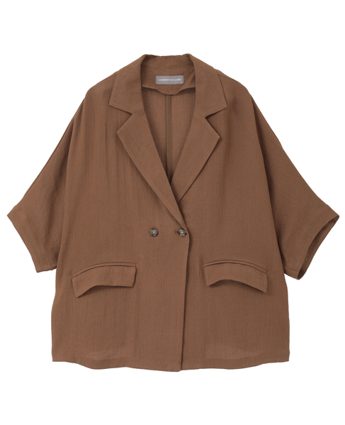 ドルマンジャケット 詳細画像 キャメル 1