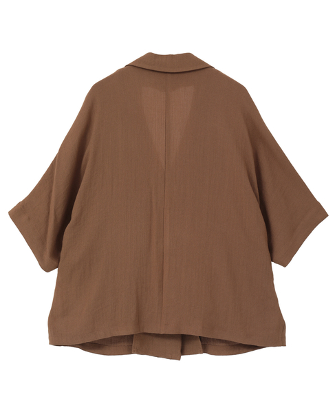 ドルマンジャケット 詳細画像 キャメル 2