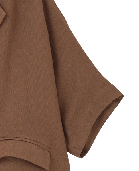 ドルマンジャケット 詳細画像 キャメル 4