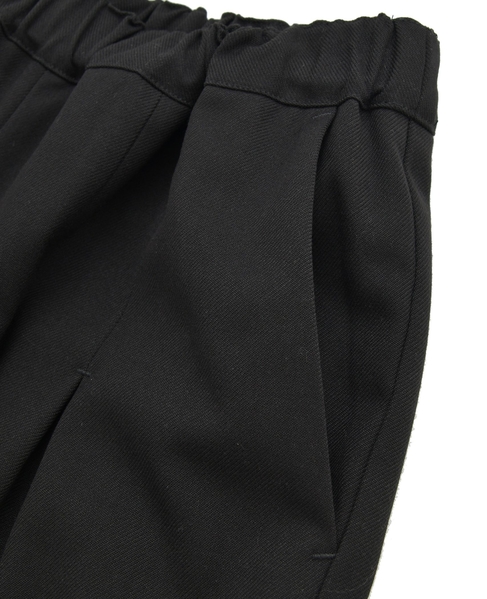 【LOURMARIN】タックカーブイージーパンツ 詳細画像 ブラック 12