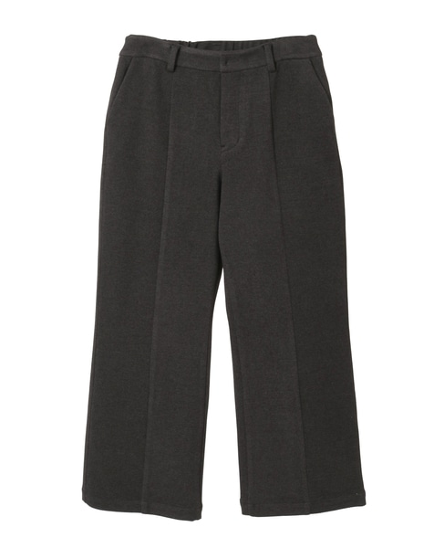 【LOURMARIN】裏起毛ストレートパンツ 詳細画像 チャコールグレー 11