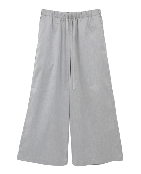 イージーワイドキュロット 詳細画像 ライトグレー 4