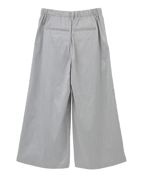 イージーワイドキュロット 詳細画像 ライトグレー 5