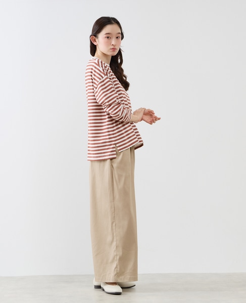 イージーワイドキュロット 詳細画像 ベージュ 10