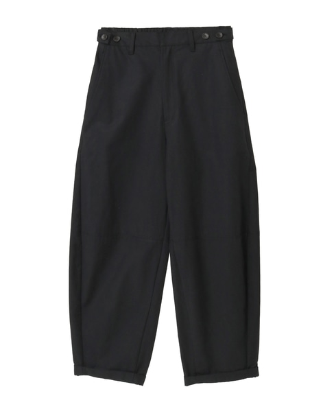 コットンテンセルバレルパンツ 詳細画像 ブラック 5