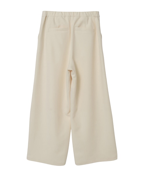 【LOURMARIN】イージーワイドストレート 詳細画像 ホワイト 12