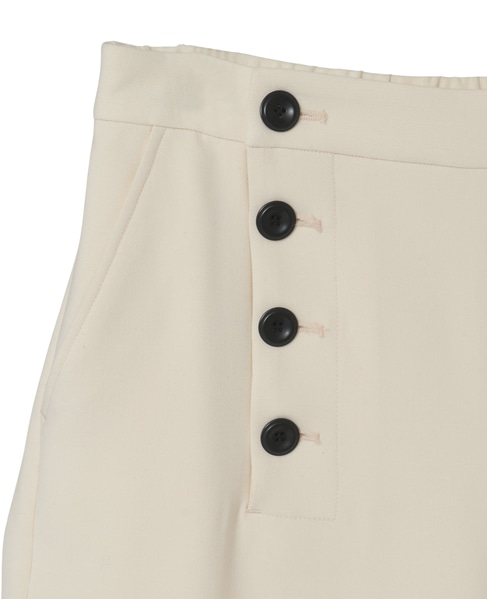 【LOURMARIN】イージーワイドストレート 詳細画像 ホワイト 13