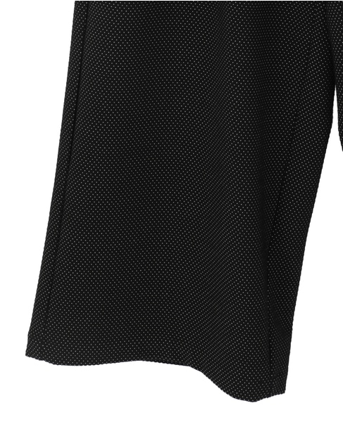 【LOURMARIN】イージーワイドストレート 詳細画像 ブラック 8