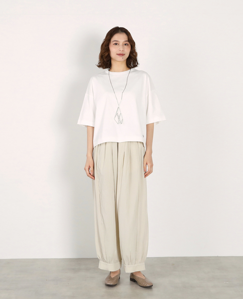 コクーンイージーパンツ 詳細画像 ライトベージュ 10