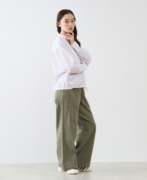 イージーベイカーストレートパンツ 詳細画像 カーキ 10
