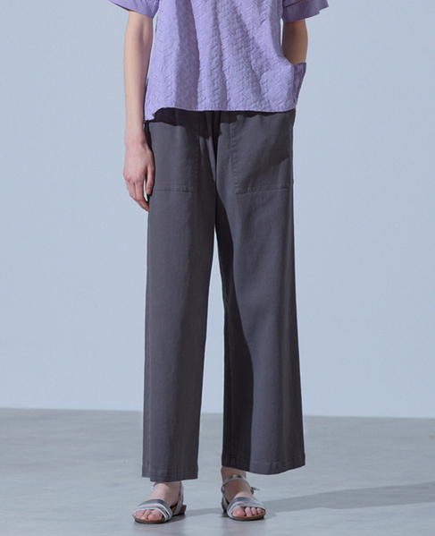 イージーベイカーストレートパンツ 詳細画像 チャコールグレー 1