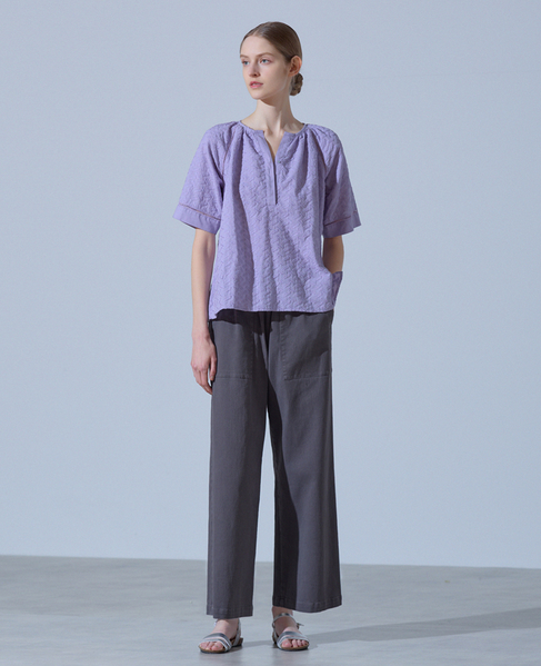 イージーベイカーストレートパンツ 詳細画像 チャコールグレー 2