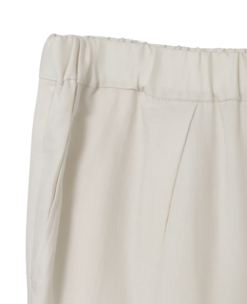 【LOURMARIN】レーヨン麻ギャザーバレルパンツ 詳細画像 ライトベージュ 5