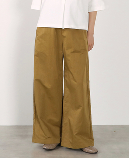 【LOURMARIN】ウエストフリルイージーパンツ