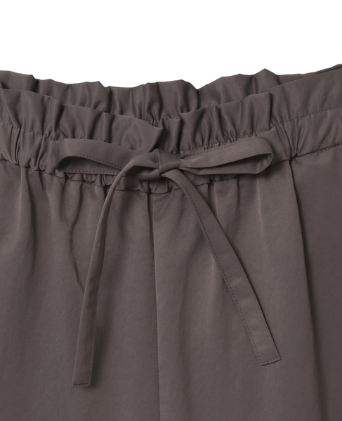 【LOURMARIN】ウエストフリルイージーパンツ 詳細画像 グレー 15