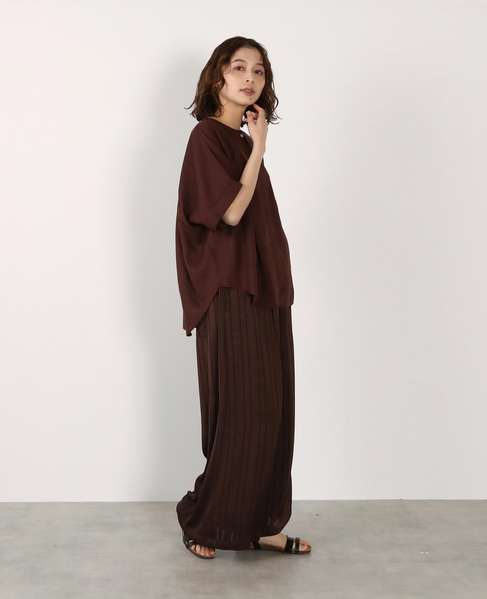 タックイージーパンツ 詳細画像 ブラウン 10