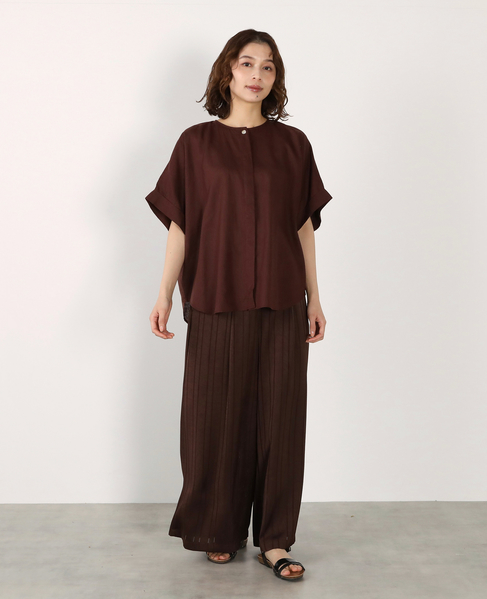 タックイージーパンツ 詳細画像 ブラウン 3