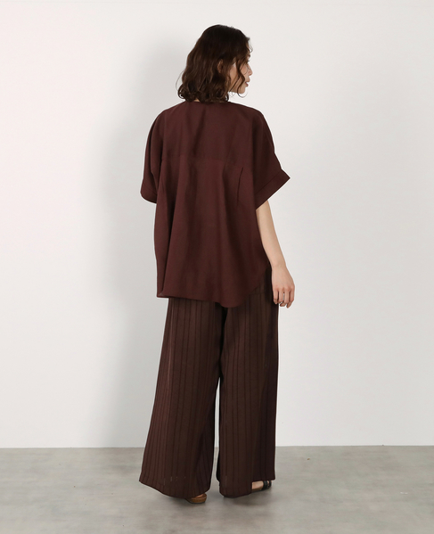 タックイージーパンツ 詳細画像 ブラウン 8