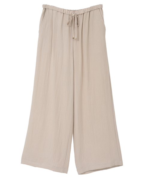 イージーセミワイドパンツ 詳細画像 ベージュ 12
