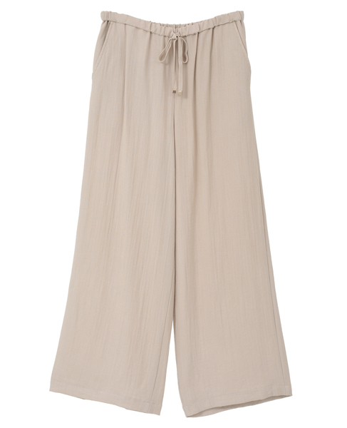 イージーセミワイドパンツ 詳細画像 ベージュ 13