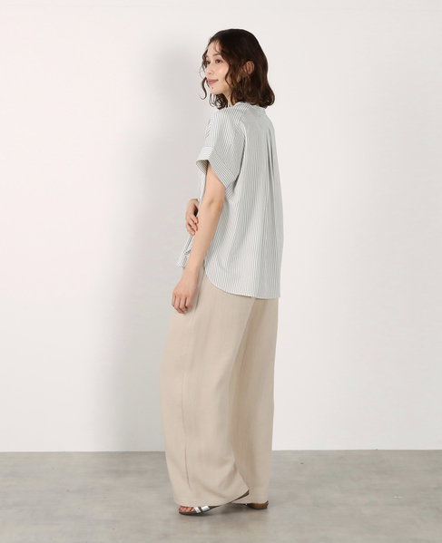 イージーセミワイドパンツ 詳細画像 ベージュ 5