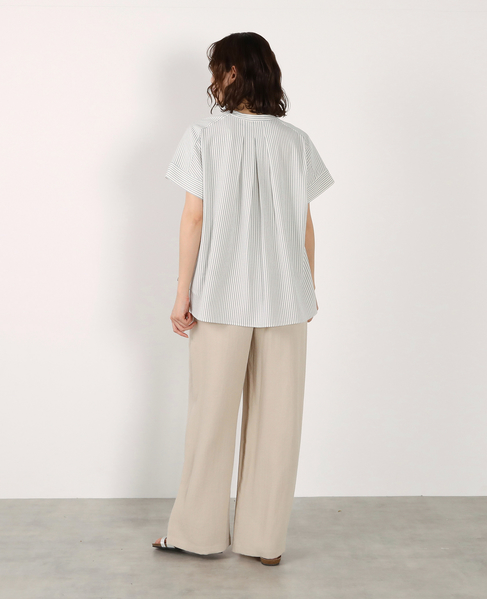 イージーセミワイドパンツ 詳細画像 ベージュ 6