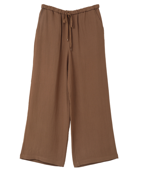 イージーセミワイドパンツ 詳細画像 キャメル 1