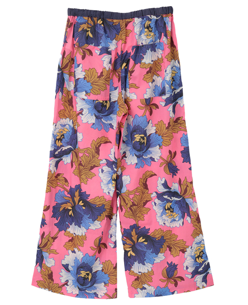 【LOURMARIN】リバティプリントイージーパンツ 詳細画像 ピンク 2