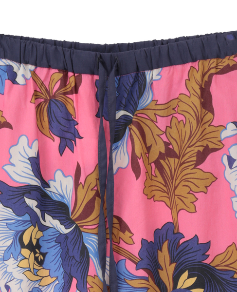 【LOURMARIN】リバティプリントイージーパンツ 詳細画像 ピンク 3