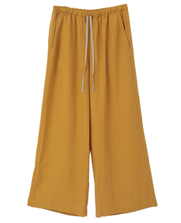 【LOURMARIN】テンセル麻イージーストレートパンツ