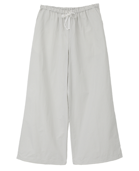 【LOURMARIN】メモリータフタドロストパンツ 詳細画像 オフ 1