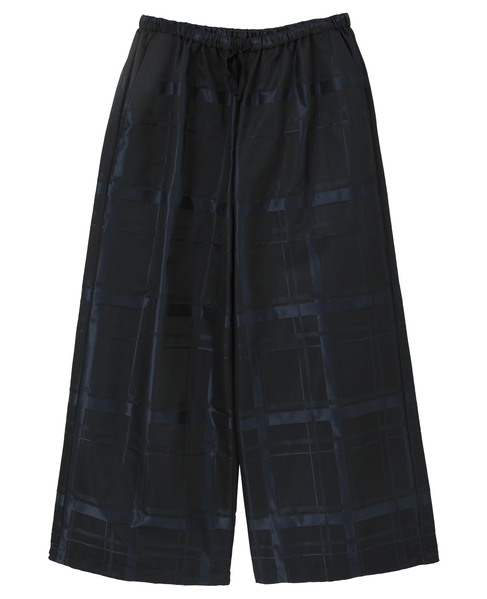 【LOURMARIN】メモリータフタドロストパンツ 詳細画像 ネイビー 1