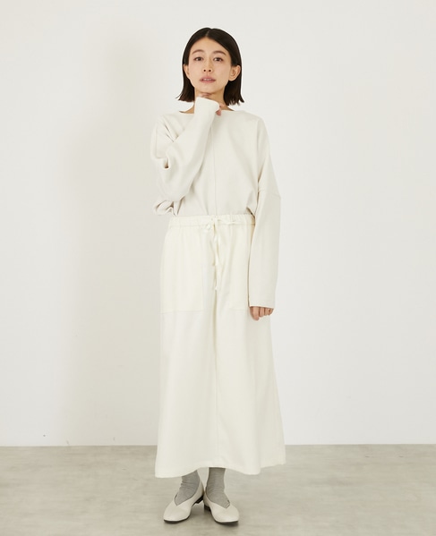 イージーウォームスカート 詳細画像 オフホワイト 2