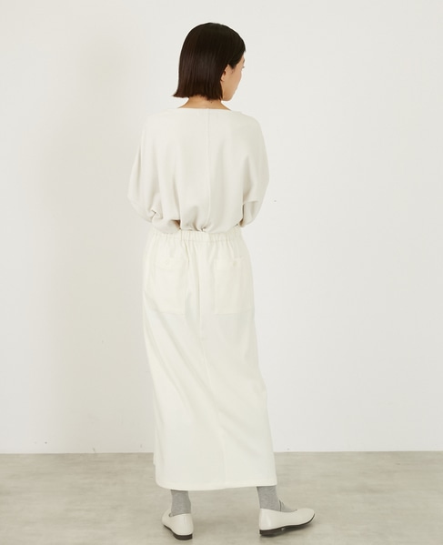 イージーウォームスカート 詳細画像 オフホワイト 5