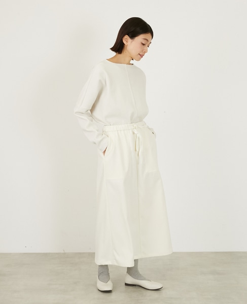 イージーウォームスカート 詳細画像 オフホワイト 6