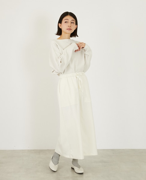 イージーウォームスカート 詳細画像 オフホワイト 7